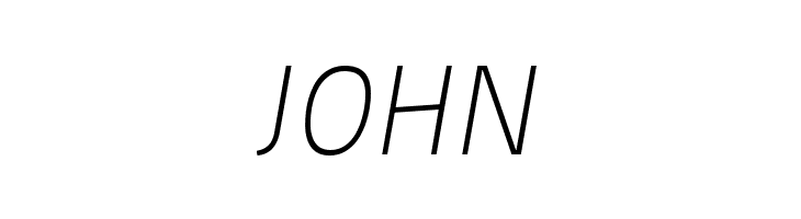 Absolut Pro Thin Italic reduced  Free Fonts Download