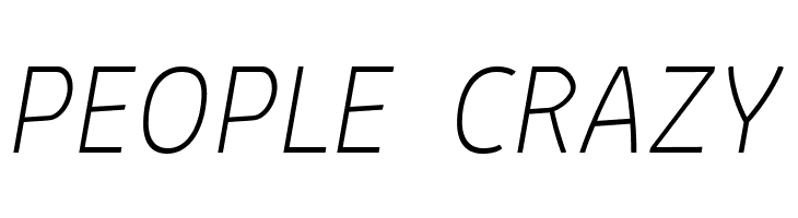 Absolut Pro Thin Italic reduced  Free Fonts Download