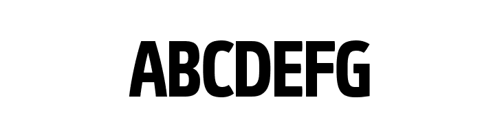 Absolut Pro Condensed Bold reduced  Free Fonts Download