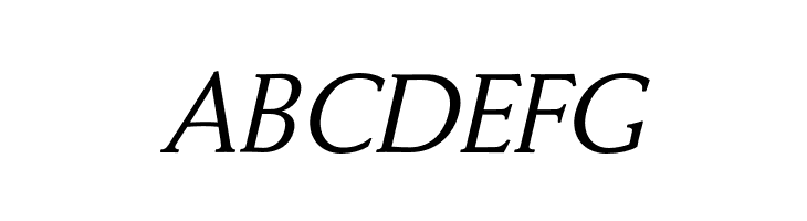 FaberDrei-Kursivreduced  Free Fonts Download