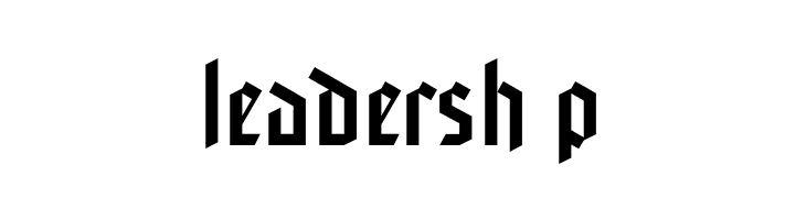 FaberGotic-Gothicreduced  Free Fonts Download