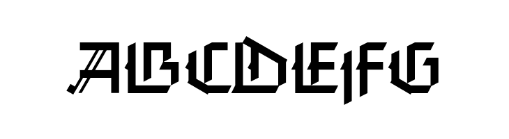 FaberGotic-Capitalsreduced  Free Fonts Download