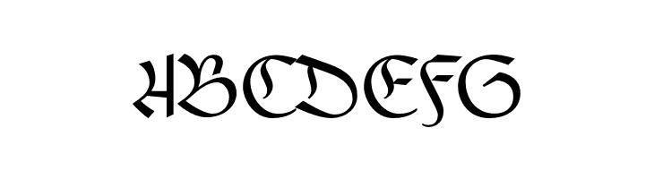 FaberFraktur-Normalreduced  Free Fonts Download