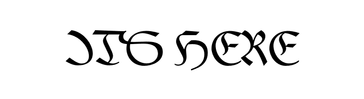 FaberFraktur-Kurrentreduced  Free Fonts Download