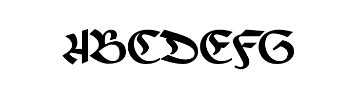 FaberFraktur-Halbfettreduced  Free Fonts Download