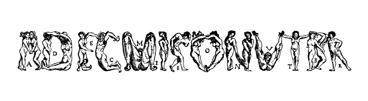 MenschenalphabetPeterFloetner1534  Free Fonts Download