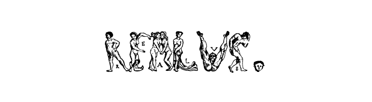 MenschenalphabetPeterFloetner1534  Free Fonts Download