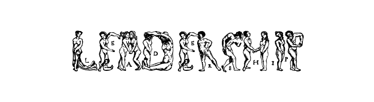 MenschenalphabetPeterFloetner1534  Free Fonts Download