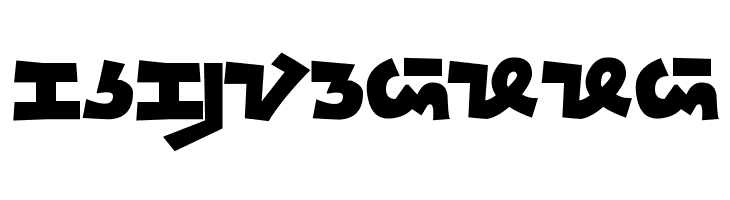 Bisaya Modern Font Aku Black  Free Fonts Download