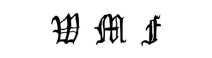 Drawn Old English  Free Fonts Download