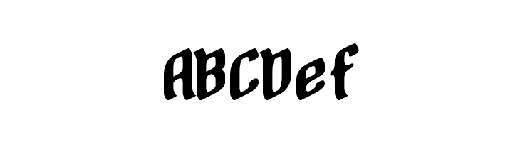 ABCDef A Stroke of Geneus2 Font