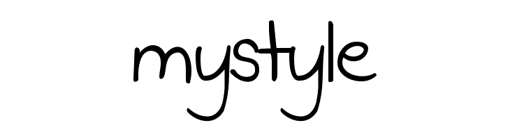 mystyle Never Say Never Font