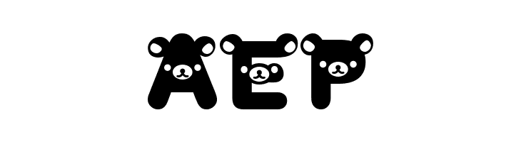 rilakkuma dingbat Bold  Free Fonts Download