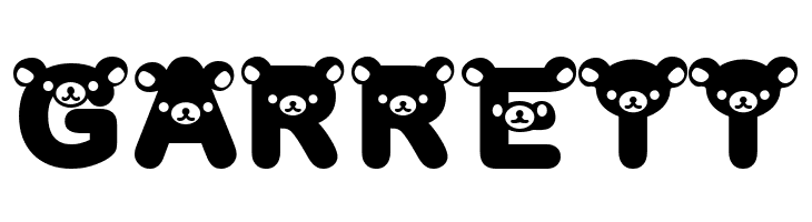 rilakkuma dingbat Bold  Free Fonts Download