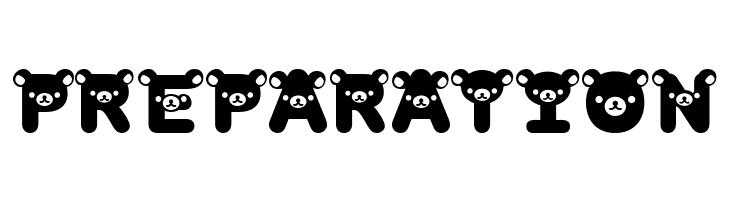 rilakkuma dingbat Bold  Free Fonts Download