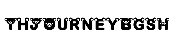rilakkuma dingbat Bold  Free Fonts Download