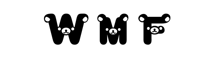 rilakkuma dingbat Bold  Free Fonts Download