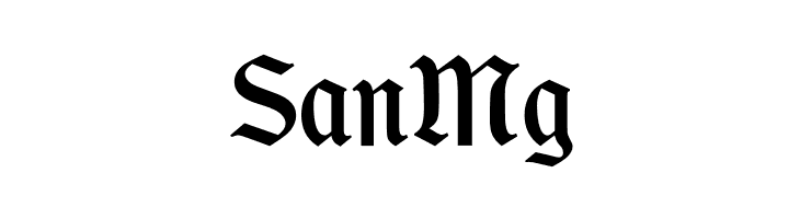 SanMg OffenbacherSchwab OT Normal Font