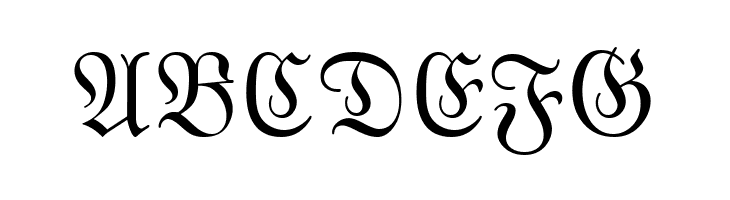 MarsFrakturLett Normal  Free Fonts Download