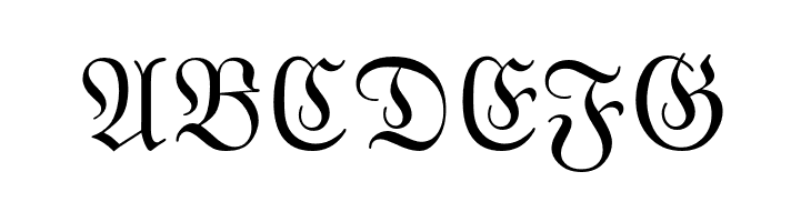 MarsFraktur OT Normal  Free Fonts Download