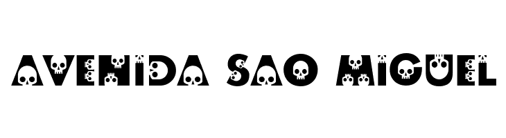 skullphabet  Free Fonts Download