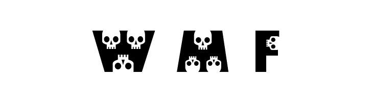 skullphabet  Free Fonts Download