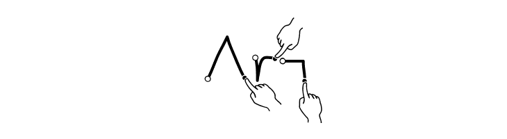 Gesture Hand  Free Fonts Download