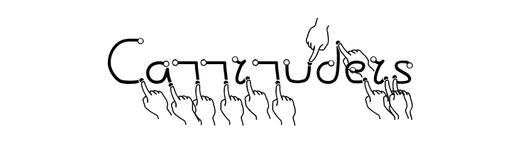 Gesture Hand  Free Fonts Download