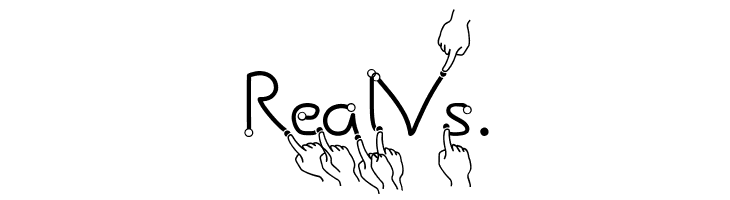 Gesture Hand  Free Fonts Download