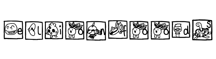 Pokemon !  Free Fonts Download