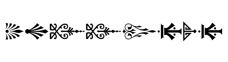 GothicExtras-B  Free Fonts Download