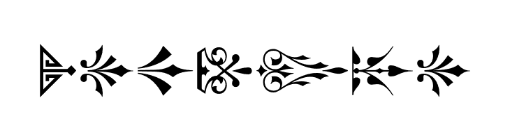 GothicExtras-B  Free Fonts Download