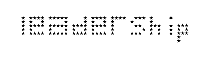 Stars in the sky Regular  Free Fonts Download