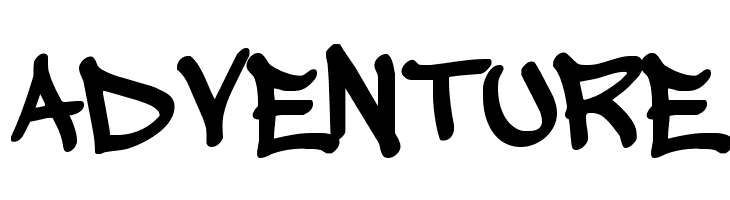 ADVENTURE wickhop handwriting Font