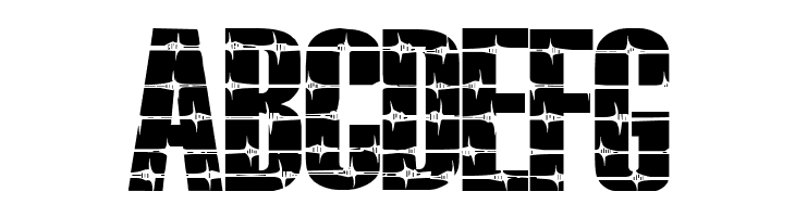 ALAMBRADO INFERNAL  Free Fonts Download