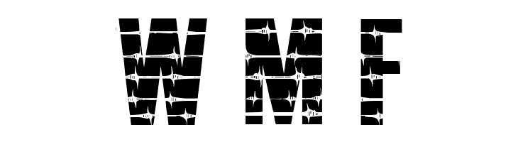 ALAMBRADO INFERNAL  Free Fonts Download