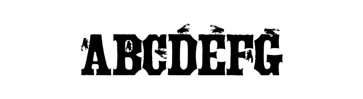 Tuscan Flies  Free Fonts Download