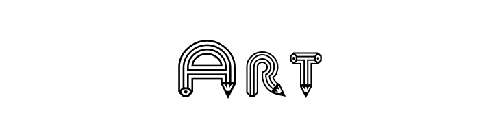Pencil Caps  Free Fonts Download
