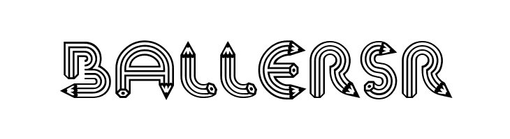 Pencil Caps  Free Fonts Download