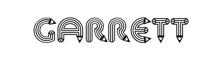 Pencil Caps  Free Fonts Download