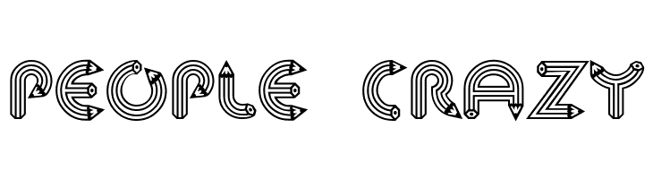 Pencil Caps  Free Fonts Download