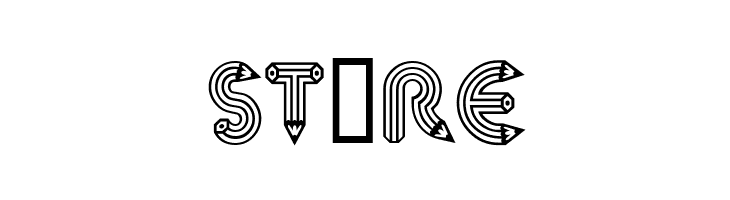 Pencil Caps  Free Fonts Download