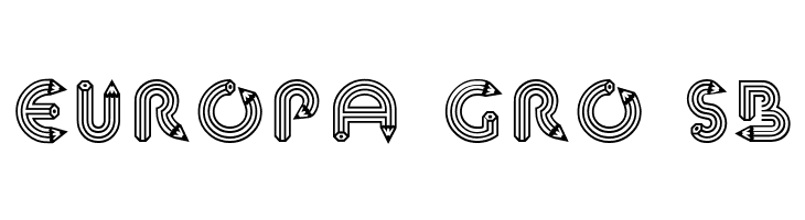 Pencil Caps  Free Fonts Download