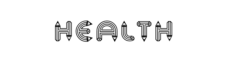 Pencil Caps  Free Fonts Download