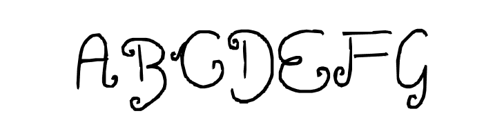 Curly twirly  Free Fonts Download