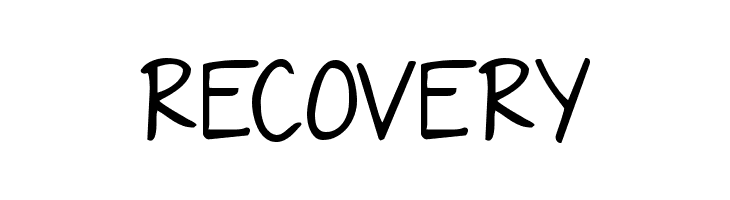RECOVERY A Year Without Rain Font