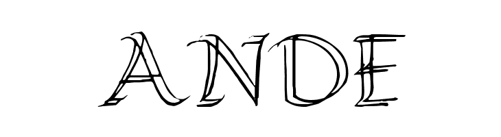 Calligraphy Double Pencil  Free Fonts Download