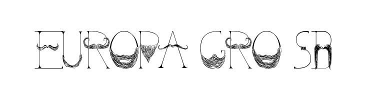 Sanchez Mustache  Free Fonts Download