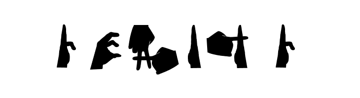 Handtalk  Free Fonts Download