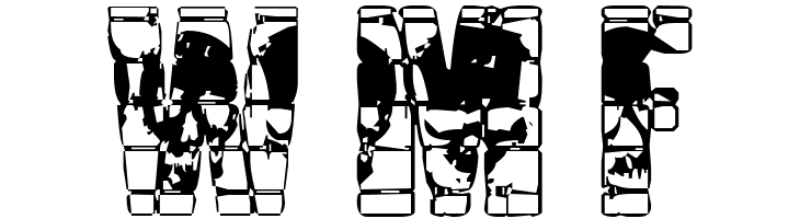 CERCA OF SKULLS  Free Fonts Download